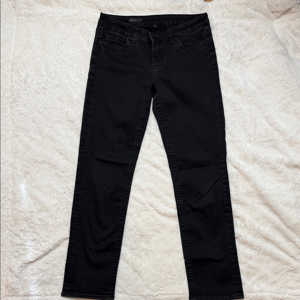 Kut from the Kloth Black Straight Leg Jeans - Picture 2 of 7